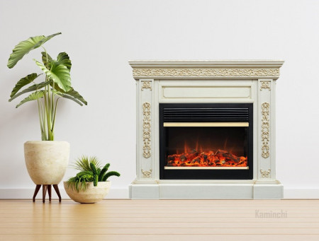 Sticker Autocolant Perete cu efect 3D - semineu Elegance 120x109 cm
