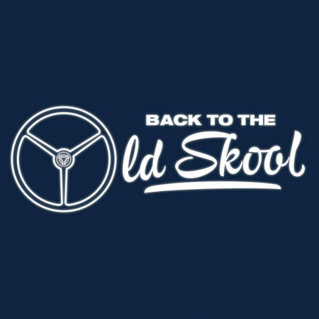 Sticker Back to the Old Skool 30cm