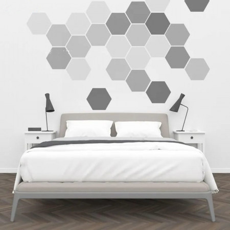 Stickere Perete Honeycomb Hexagon