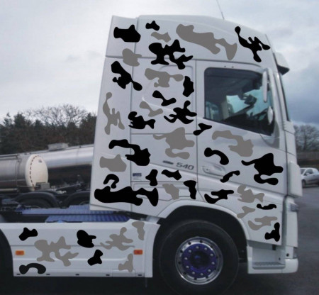 SET STICKERE CAMUFLAJ XXL CAMIOANE