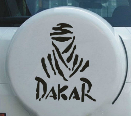 Sticker Autocolant Dakar Roata rezerva
