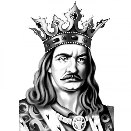 Sticker Autocolant Stefan cel Mare