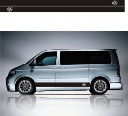 Set Dungi Laterale Sticker Autocolant Volkswagen T4, T5, T6, vw Caravelle