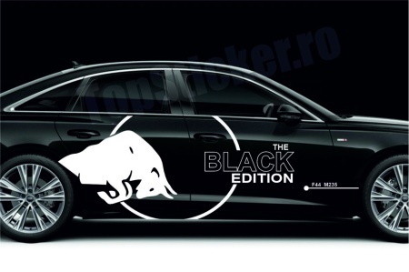 Stickere auto Red Bull Black Edition