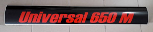 Autocolant Parbriz Parasolar Tractor Universal U 650 M - Img 2