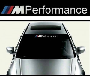 Parasolar cu fond BMW Performance