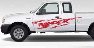Set 2 buc Stickere Laterale XXL Ford Ranger - Img 2