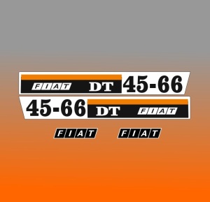 Set Stickere Autocolante Fiat 45-66 DT