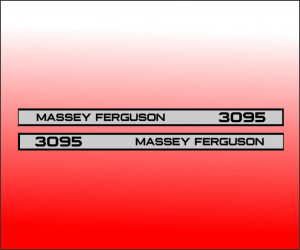 Set Stickere Autocolante Massey Ferguson 3095