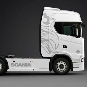 Set Stickere Cabina Griffin Scania S, R Series