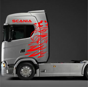 Set Stickere Cabina Grifon Scania S, R Series - Img 4