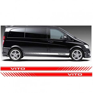 Set Stickere Dungi laterale Mercedes Vito - Img 2