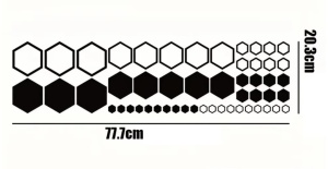 Set Stickere Fagure HoneyComb - Img 2