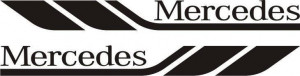 Set stickere Mercedes-Benz