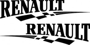 Set stickere Renault M4