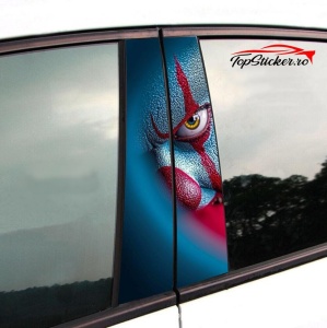 Set Stickere Stalpi Usi Clown