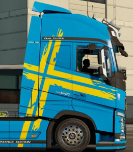 Set Stickere Volvo Sweden Performance edition Fh12 Fh13 Fh16 Fh4 Euro 5 Euro 6