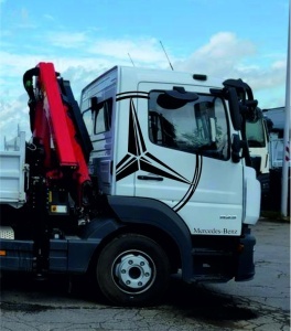 Set Stickere XXL Cabina Mercedes Atego