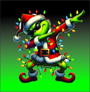 Sticker Auto Color Grinch M2
