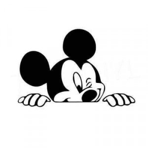 Sticker Auto Mickey