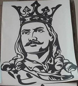 Sticker Autocolant Chip Stefan cel Mare