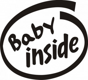 Sticker Baby on Board 3