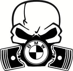 Sticker BMW Emission