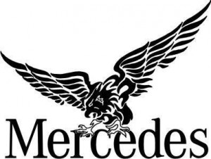 Sticker Mercedes Vultur 50 cm