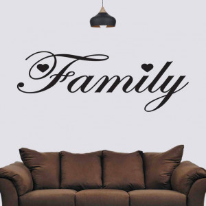 Sticker Perete Family
