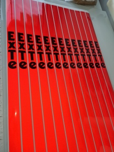 Sticker Reflectorizant Remorca Exte