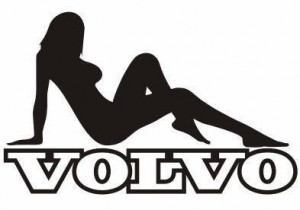 Sticker Volvo Fata