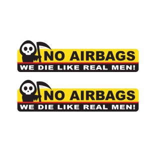 Set 2 buc Sticker Color No Airbags