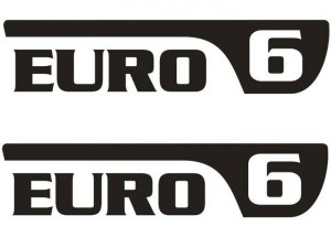 Set 2 buc Stickere Autocolante Euro 6 pentru Orice Marca