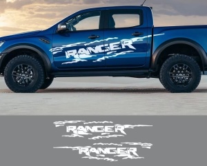 Set 2 buc Stickere Laterale XXL Ford Ranger - Img 3