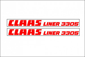 Set Autocolante Claas Liner 3305