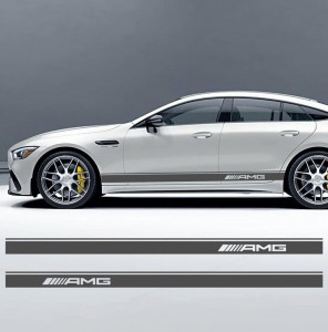 Set Stickere Auto Dungi Laterale Mercedes AMG - Img 3