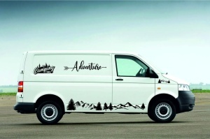 Stickere Auto Laterale Mountain Adventure Edition 