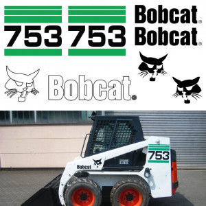 Set Stickere Autocolante Bobcat 753