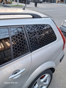 Stickere geamuri Honeycomb