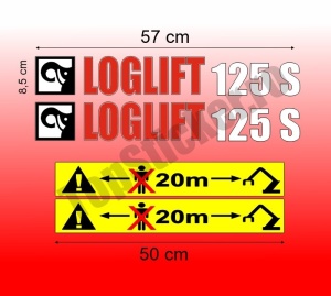 Set Stickere Macara Loglift 125 S
