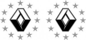 Set stickere Renault Stelute