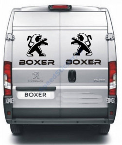 Set stickere spate Peugeot Boxer