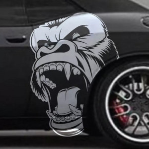 Sticker Auto King Kong Gorila - Img 1