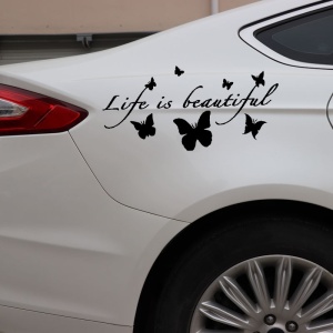 Sticker Auto Life is Beautifull - Img 3
