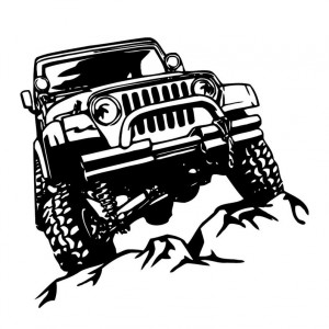 Sticker Auto Off Road Masina de teren