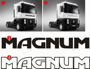 Sticker Autocolant Renault Magnum 120 cm
