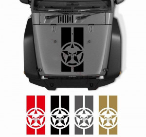 Sticker Capota Dungi Off Road Star 80 cm