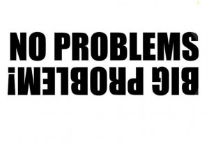 Sticker Off Road No Problem Big Problem 30 cm