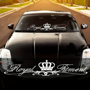 Sticker parbriz/luneta Royal Fitment - Img 3