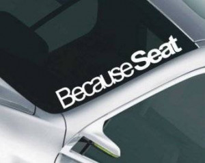 Sticker parbriz Seat